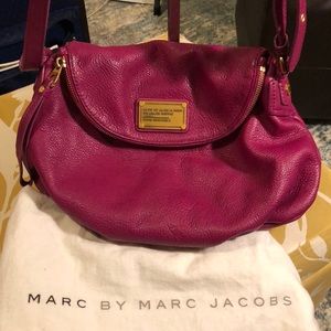 Marc by Marc Jacobs Raspberry Cross Body Bag